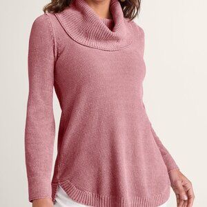 NWOT Soft Winds Chenille Tunic Sweater Rustic Rose Petite Small